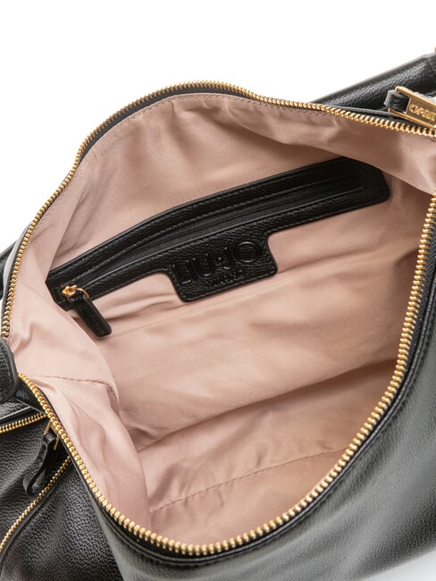 KALISKA Bolsa expandible con cordón NEGRO - Bolsos Mujer