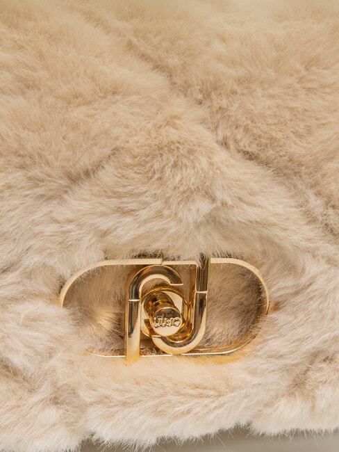 LAPUFFY Asa de cadena para bolso de peluche mármol - Bolsos Mujer