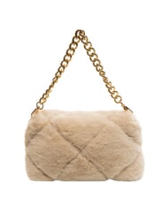 LIUJO LAPUFFY Asa de cadena para bolso de peluche mármol - Bolsos Mujer - 4