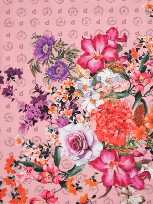 FLOWERS TWILL Bufanda estampada flores rosas - Bufandas