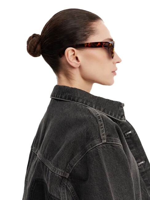 SQUARED OFF SHADES Gafas de sol tortuga guepardo - Gafas mujer