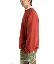 VANS SALTON Sudadera de algodón con cuello redondo ocre rojo - Sudaderas - 3