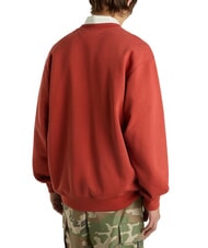 VANS SALTON Sudadera de algodón con cuello redondo ocre rojo - Sudaderas - 2