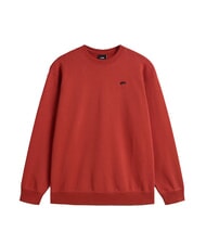 VANS SALTON Sudadera de algodón con cuello redondo ocre rojo - Sudaderas - 5