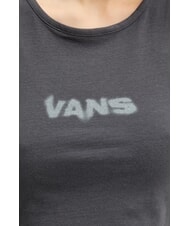 VANS BLUR Top corto con estampado de logotipo y camiseta sin mangas asfalto - camiseta - 4