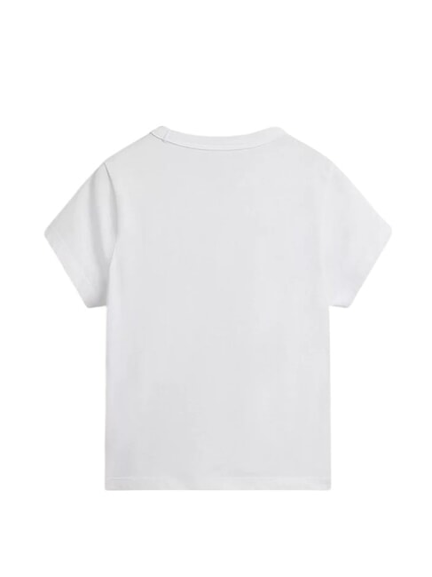 BASIC MINI Camiseta de algodón de manga corta blanco - camiseta