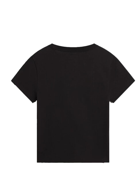 BASIC MINI Camiseta de algodón de manga corta negro - camiseta