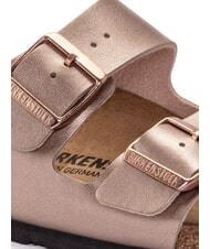 BIRKENSTOCK ARIZONA Sandalia tipo zapatilla met&aacute;lica cobre - Zapatos Mujer - 4