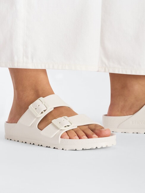 ARIZONA EVA Sandalia tipo zapatilla con dos hebillas c&aacute;scara de huevo - Zapatos Mujer