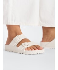 BIRKENSTOCK ARIZONA EVA Sandalia tipo zapatilla con dos hebillas c&aacute;scara de huevo - Zapatos Mujer - 8