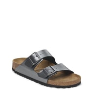 BIRKENSTOCK ARIZONA Sandalia tipo zapatilla metálica negro - Zapatos Mujer - 3