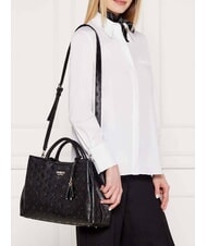 GUESS PHOEBE Bolso de mano, con bandolera logotipo negro - Bolsos Mujer - 6