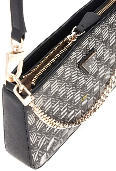 G WAVE 2 Bolso de hombro logotipo negro - Bolsos Mujer