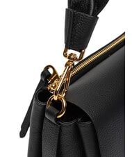 COCCINELLE BOHEME GRANA DOUBLE  Bolso de hombro, con correa para el hombro negro/co&ntilde;ac - Bolsos Mujer - 3