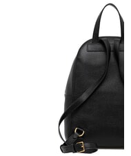 COCCINELLE BEAT GENERATION Mochila de cuero martillado negro - Bolsos Mujer - 3