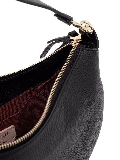 C-EASY Bolso bandolera mediano de piel negro - Bolsos Mujer