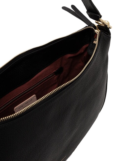 C-EASY Bolso grande tipo cartera de piel negro - Bolsos Mujer