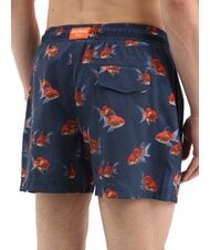 SUN68 SEASIDE Traje de playa para hombre Azul marino - Trajes de ba&ntilde;o - 3