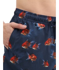 SUN68 SEASIDE Traje de playa para hombre Azul marino - Trajes de baño - 4