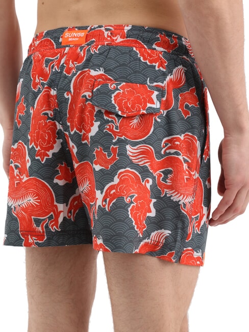 JAPAN Traje de playa para hombre negro - Trajes de ba&ntilde;o