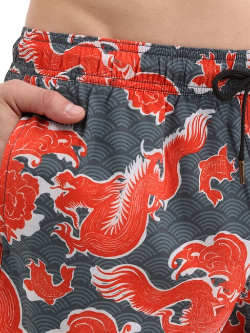 JAPAN Traje de playa para hombre negro - Trajes de ba&ntilde;o