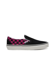 VANS CLASSIC POP CHECK Zapatillas sin cordones a cuadros rosa frambuesa - Zapatos unisex - 2