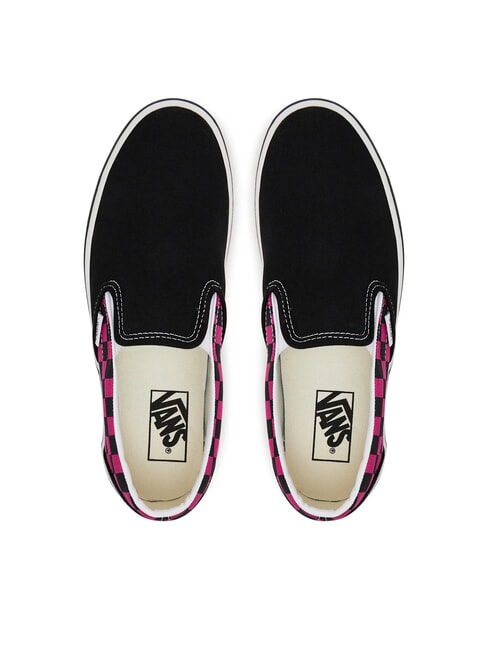 CLASSIC POP CHECK Zapatillas sin cordones a cuadros rosa frambuesa - Zapatos unisex