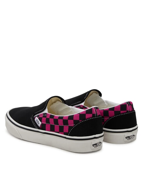CLASSIC POP CHECK Zapatillas sin cordones a cuadros rosa frambuesa - Zapatos unisex