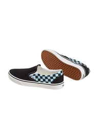 VANS CLASSIC POP CHECK Zapatillas sin cordones a cuadros azul cristal - Zapatos unisex - 4
