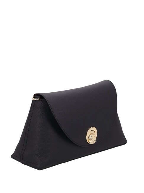 NIKLA Bolso de hombro negro/coñac - Bolsos Mujer