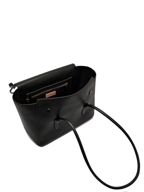 DOUBLE BEAT Bolso de hombro negro - Bolsos Mujer