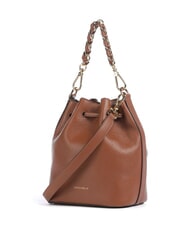 COCCINELLE BEAT GENERATION Mini cubo de cuero co&ntilde;ac - Bolsos Mujer - 2