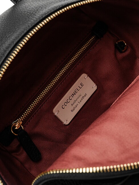 BEAT GENERATION Mochila de cuero negro - Bolsos Mujer