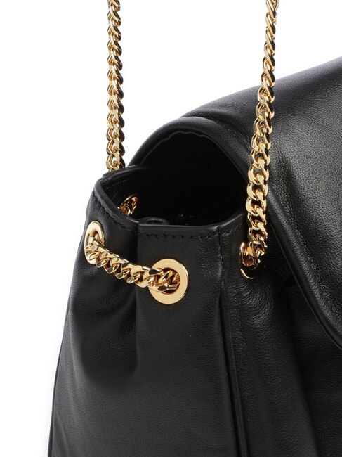 C-ME FLUFFY Bolso de hombro negro - Bolsos Mujer