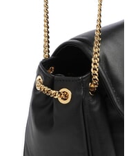 COCCINELLE C-ME FLUFFY Bolso de hombro negro - Bolsos Mujer - 3