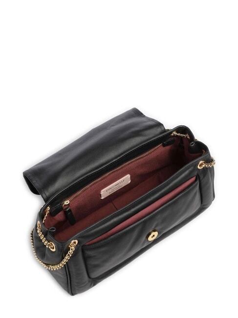 C-ME FLUFFY Bolso de hombro negro - Bolsos Mujer