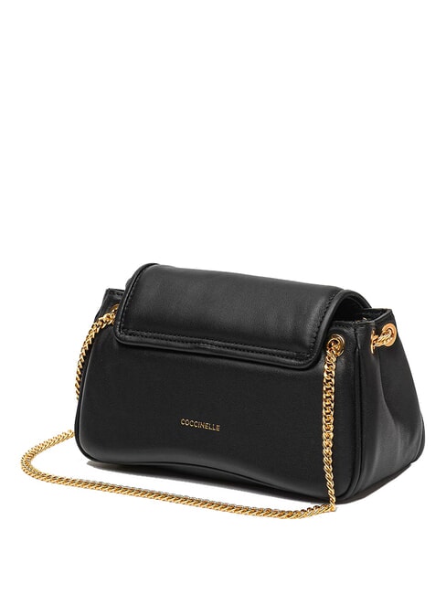 C-ME FLUFFY Bolso de hombro negro - Bolsos Mujer