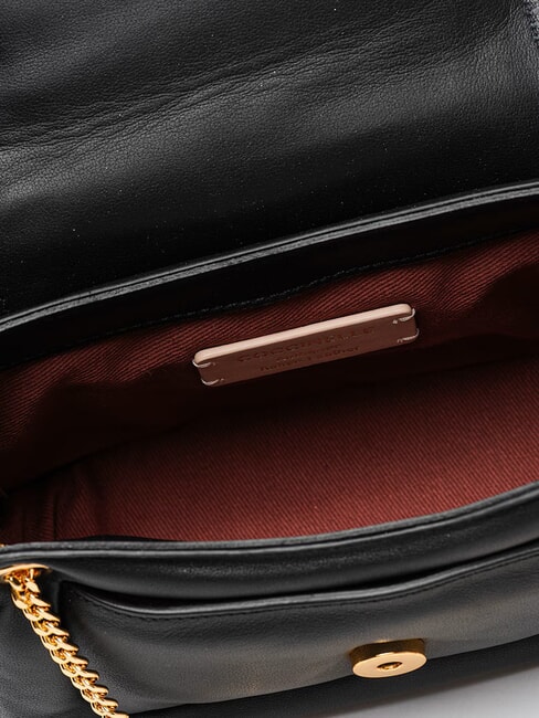 C-ME FLUFFY Bolso de hombro negro - Bolsos Mujer