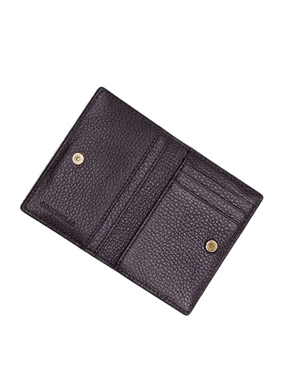 METALLIC SOFT Cartera de cuero ciruelas - Carteras Mujer