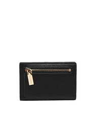 COCCINELLE METALLIC SOFT Cartera de cuero negro - Carteras Mujer - 3