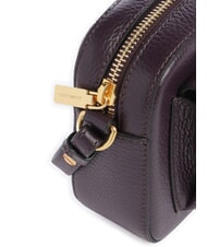 COCCINELLE BEAT SOFT Minibolso de piel con textura ciruelas - Bolsos Mujer - 3