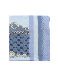 LIUJO CHAIN Bufanda con estampado integral mezclilla clara - Bufandas - 2