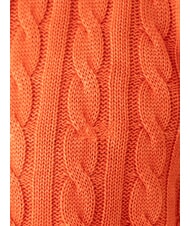 SUN68 VINTAGE Su&eacute;ter de cuello redondo de punto trenzado geranio - Su&eacute;teres de los hombres - 2