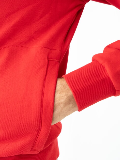 MINI LOGO Sudadera de cuello alto con cremallera rojo fuego - Sudaderas