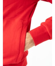 SUN68 MINI LOGO Sudadera de cuello alto con cremallera rojo fuego - Sudaderas - 3