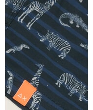 SUN68 BIG PRINT Traje de playa para hombre azul marino/blanco - Trajes de baño - 2