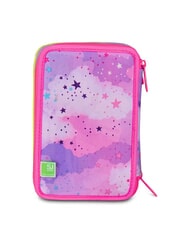 SJGANG FABLE JOURNEY Estuche de 3 cremalleras con material escolar Violeta - Estuches y Accesorios - 7