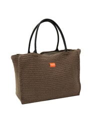 SUN68 TWIST Bolso de playa de hombro beige - Bolsos Mujer - 2