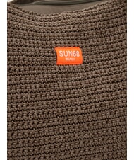 SUN68 TWIST Bolso de playa de hombro beige - Bolsos Mujer - 3
