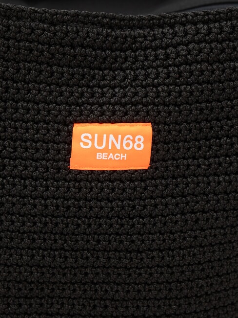 TWIST Bolso de playa de hombro negro - Bolsos Mujer